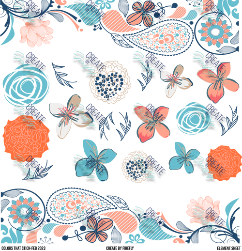 Beach Vacation - Element Sheet
