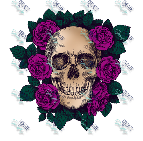 Floral Skull