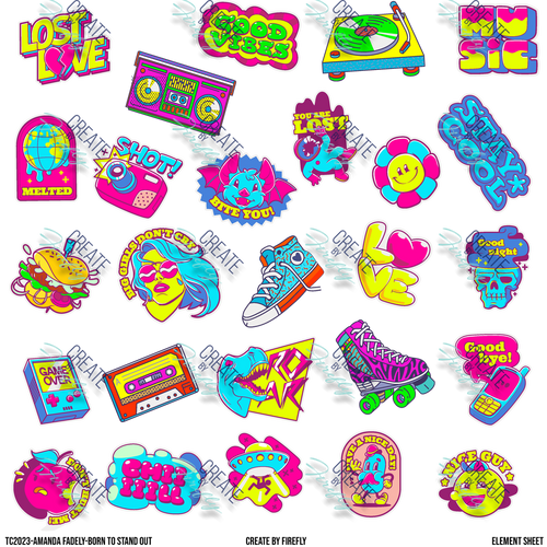 Born to Stand Out - Element Sheet