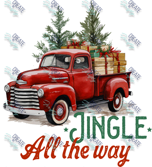 Jingle All the Way - Red Truck