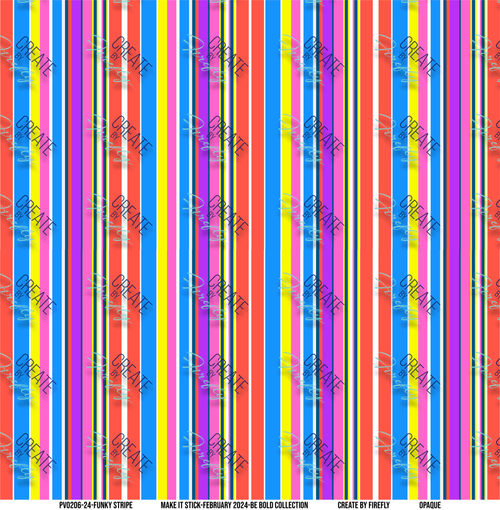 Funky Stripe  -  Be BOLD