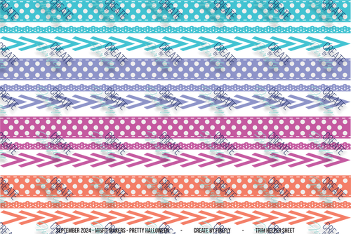 Girly Halloween - Trim Set