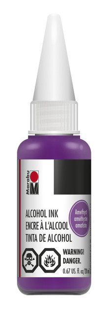 Alcohol Inks - Amethyst
