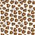 Pattern Vinyl - Heart Leopard