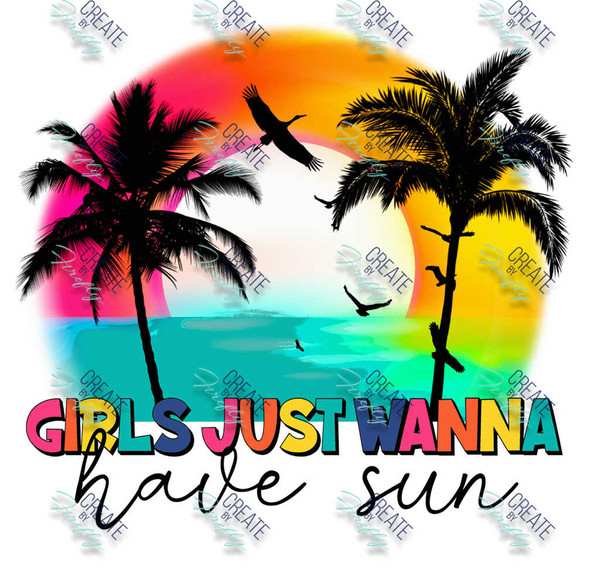 Girls Just Wanna Have Sun- Sunset