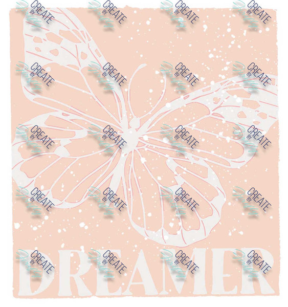 Dreamer - Peach Butterfly