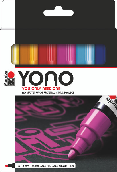 Marabu YONO - Rainbow 12 Pk