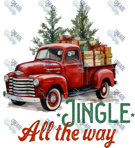 Jingle All the Way - Red Truck