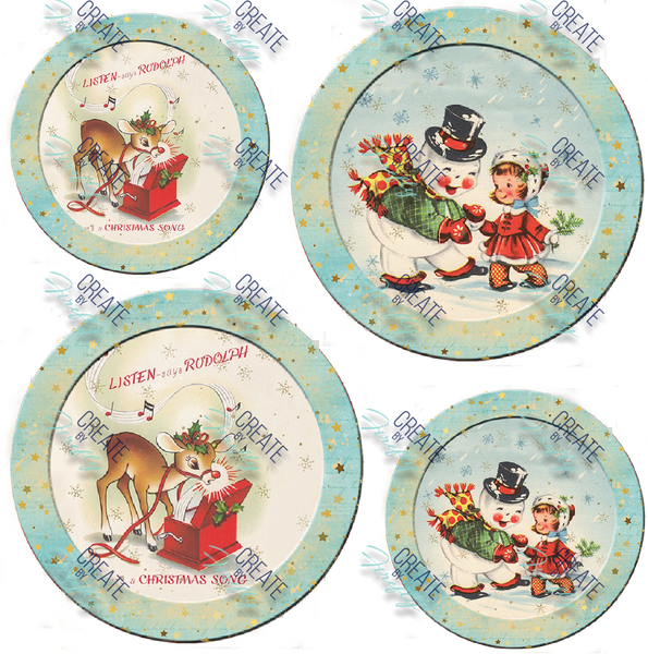 Vintage Child Christmas - Little Bits Set
