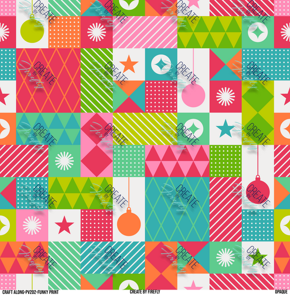 CT4E - Funky Christmas - Wrapping Paper