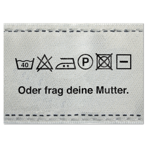 Postkarte "Waschzettel" - 10er VE