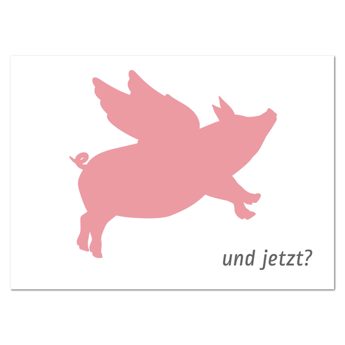 Postkarte "Und jetzt" - 10er VE