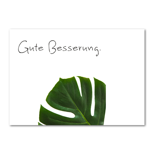 Postkarte "Gute Besserung" - 10er VE