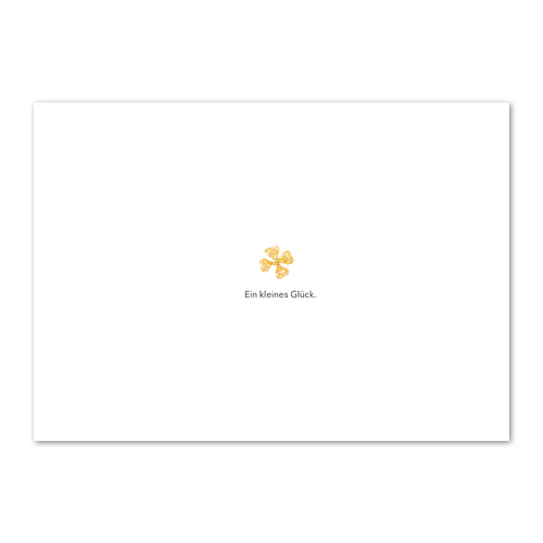 Postkarte "Ein kleines Glück" - 10er VE