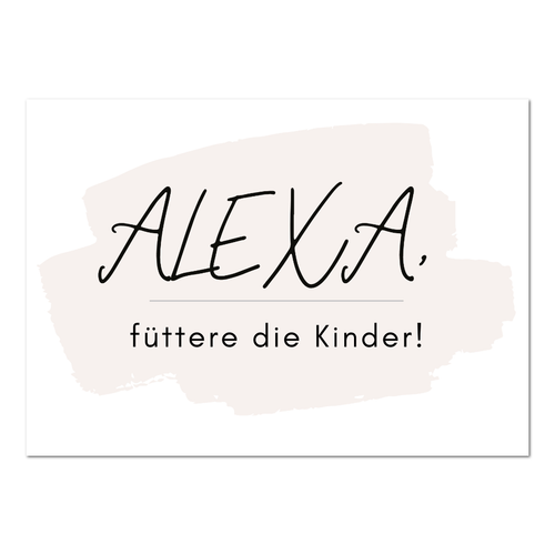 Postkarte "Alexa" - 10er VE