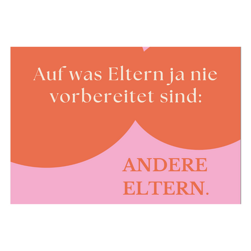 Postkarte "Andere Eltern" - 10er VE