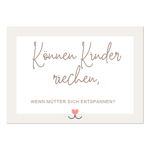 Postkarte "Können Kinder riechen" - 10er VE