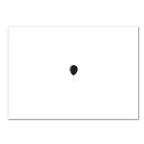 Trauerkarte "Ballon"