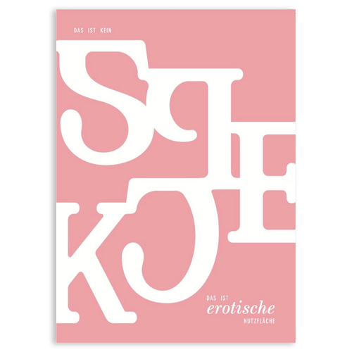 Postkarte "Das ist kein Speck" - 10er VE
