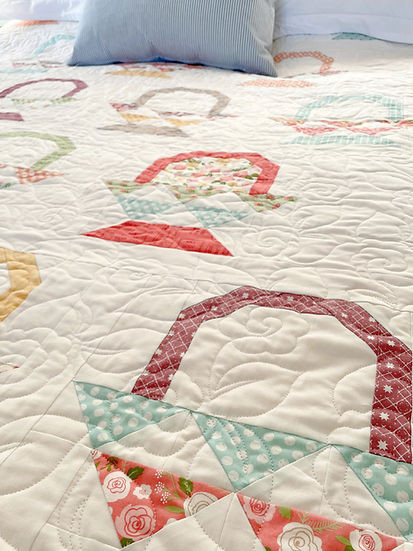 CHRYSANTHEMUMS Quilt Paper Pattern
