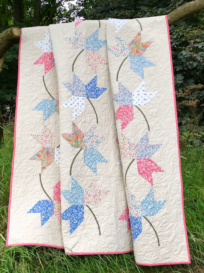 HAZEL Quilt Paper Pattern by Nicola Dodd from CAKE STAND QUILTS