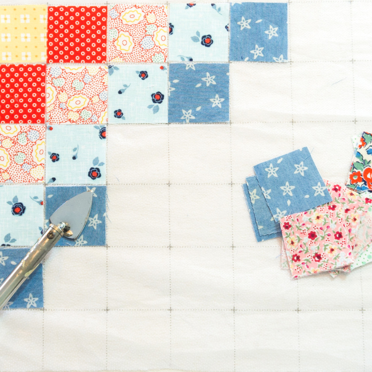 TEN SISTERS Easy Piecing Grid 1.5in Finished Interfacing