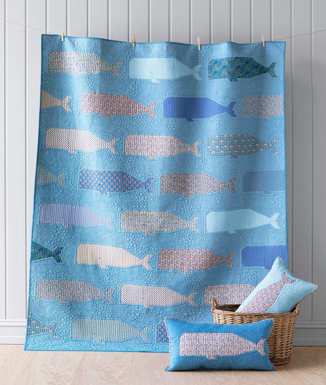 Kit De Courtepointe Keepsake Quilting – Modèle 'Whale Of A Tale' – Neuf