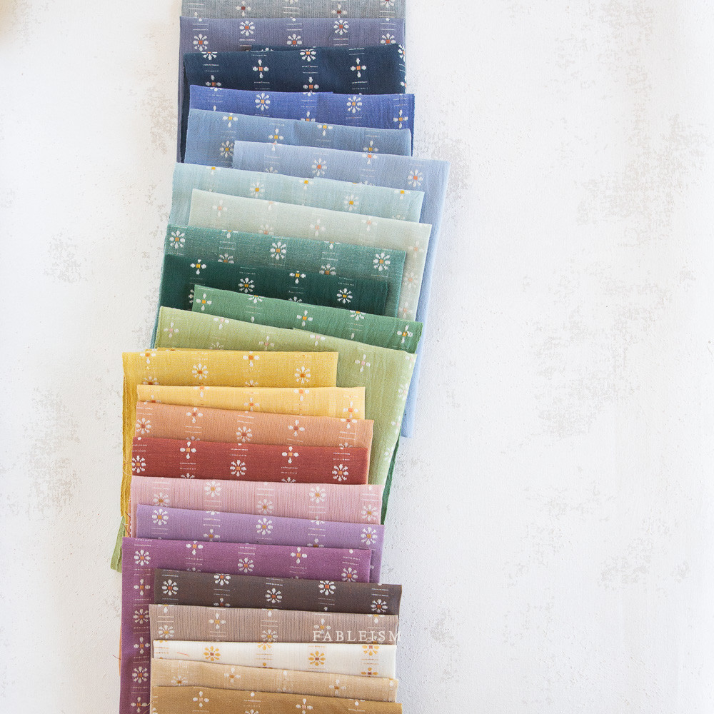 FABLEISM, Forest Forage NEW DAISY COLORS - FQ Bundle of 10 Fabrics ...