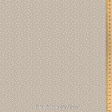 ACUFACTUM Basics, Pois Taupe Blanc - ELEGANTE VIRGULE CANADA, Tissus Acufactum