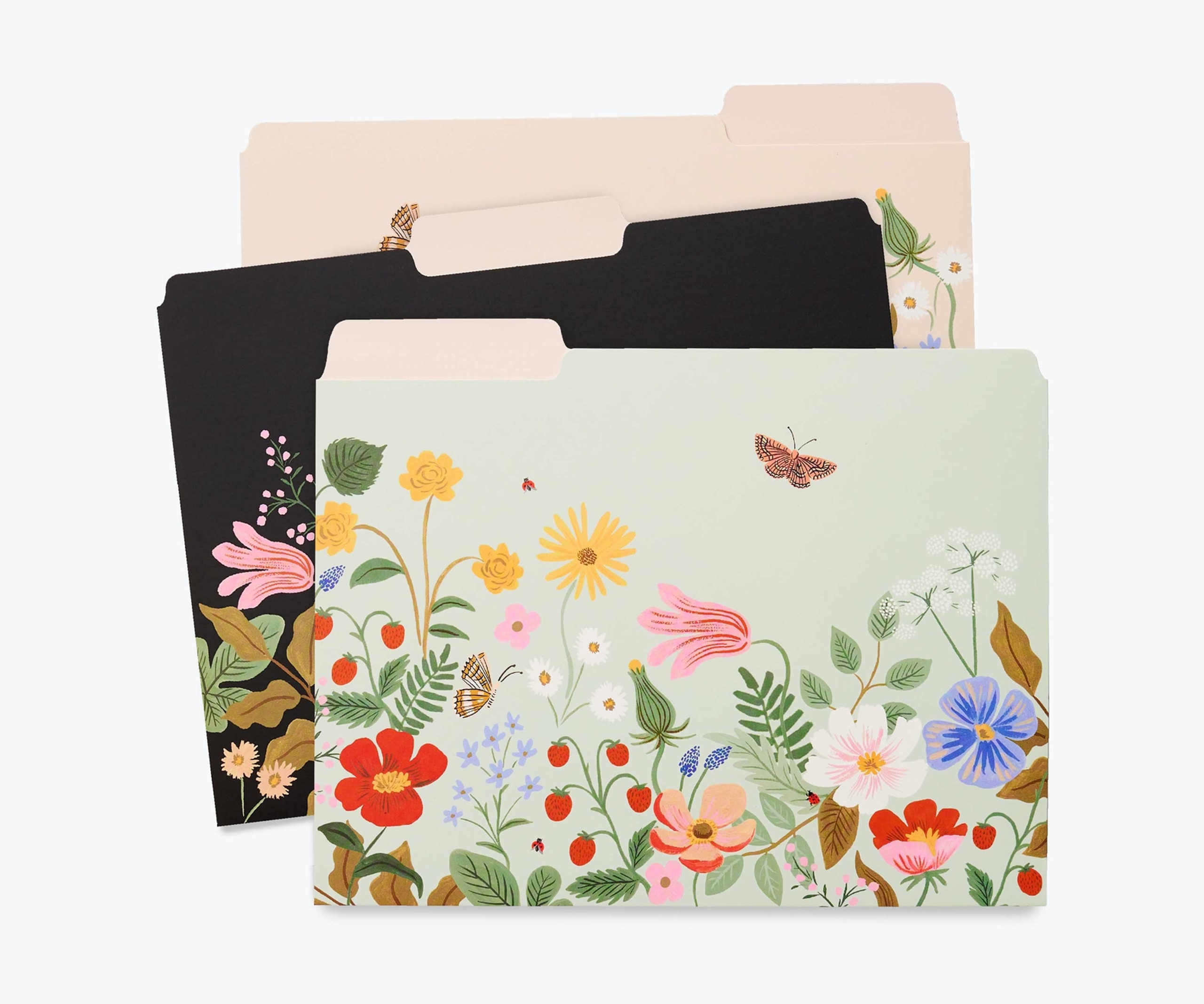 Strawberry Fields Assorted File Folders RIFLE PAPER CO Stationery