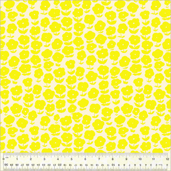 HEATHER ROSS, Ruby and Bee Blenders, Puffy Daisy in Vanilla Custard yellow - ELEGANTE VIRGULE CANADA