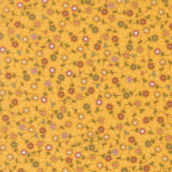 MODA SWEETWATER, BUG COLLECTOR, Meadow in Sunshine Yellow 55733-15, by the half-meter