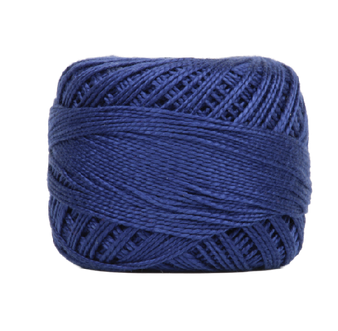 WONDERFIL Vicky McCarty, Eleganza™ Coton Perlé 8wt, 2167 Bleu Amiral