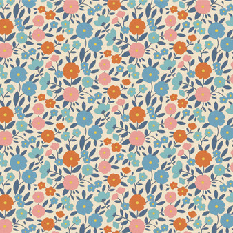 TILDA WALLFLOWER, Janice Blue - ELEGANTE VIRGULE CANADA