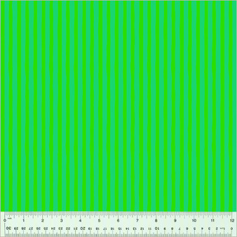 HEATHER ROSS, Ruby and Bee Blenders, Drawn Stripe in Pasture / Agave green - ELEGANTE VIRGULE CANADA