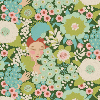 TILDA WALLFLOWER, Wallflower Green - ELEGANTE VIRGULE CANADA