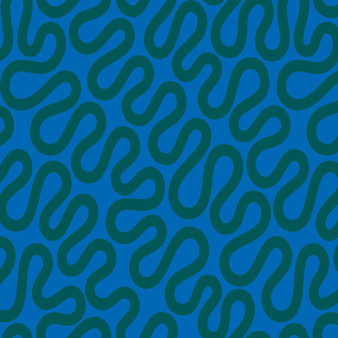 MODA, GROOVE by Emily Van Hoff, Swirls Cool Blue - ELEGANTE VIRGULE CANADA