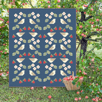 KELMSCOTT Quilt Paper Pattern by Nicola Dodd from CAKE STAND QUILTS - ELEGANTE VIRGULE CANADA