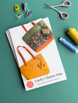 Craft Owl Handmade, LUCKY CHARM TOTE Pattern - ELEGANTE VIRGULE CANADA