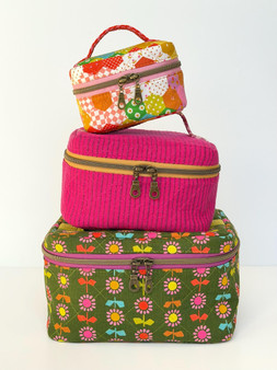 Craft Owl Handmade, LUCY TRAIN CASE Pattern - ELEGANTE VIRGULE CANADA