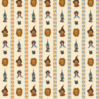 RIFLE PAPER CO, Wizard of OZ, Dorothy & Friends in Cream - ELEGANTE VIRGULE CANADA