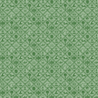 RIFLE PAPER CO, Wizard of OZ, Argyle in Mint - ELEGANTE VIRGULE CANADA