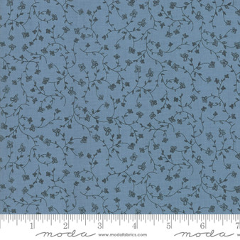 MODA SWEETWATER Branded, WILDFLOWERS in Blue Jeans - ELEGANTE VIRGULE CANADA, CANADIAN FABRIC SHOP, Quilting Cotton