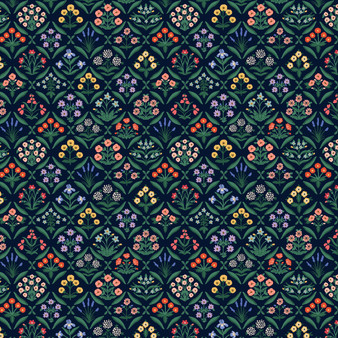 RIFLE PAPER CO, VINTAGE GARDEN - ELEGANTE VIRGULE CANADA, Canadian Fabric Quilt Shop, Quilting Cotton