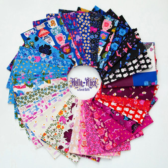 RUBY STAR SOCIETY, HELLO ALICE de Sarah Watts, lot de 20 tissus FQ - ELEGANTE VIRGULE CANADA, Moda Fabrics