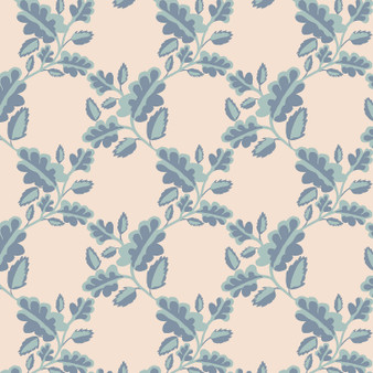 RIFLE PAPER CO, Garden Club, Bower en bleu clair - par demi-mètre