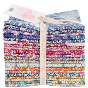 TILDA COTTON BEACH, FQ Bundle of 20 fabrics, Entire collection - Elegante Virgule Canada, Canadian Fabric Quilt Shop, Quilting Cotton