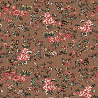 RILEY BLAKE DESIGNS, Jane Austen at Home, GEORGIANA - by the half-meter -  ELEGANTE VIRGULE CANADA, Canadian Fabric Quilt Shop, Quilting Cotton