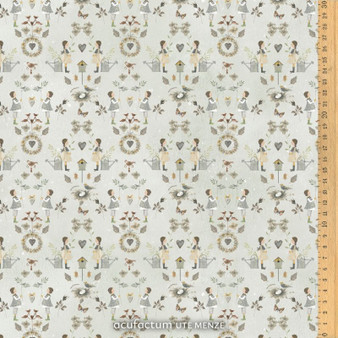 ACUFACTUM Fabrics, Beloved Home, Garden Conversations - ELEGANTE VIRGULE CANADA, Acufactum Fabrics