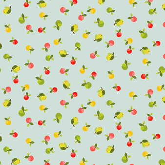 TAMARA KATE Sweater Weather, Apples in icy - by the half-meter